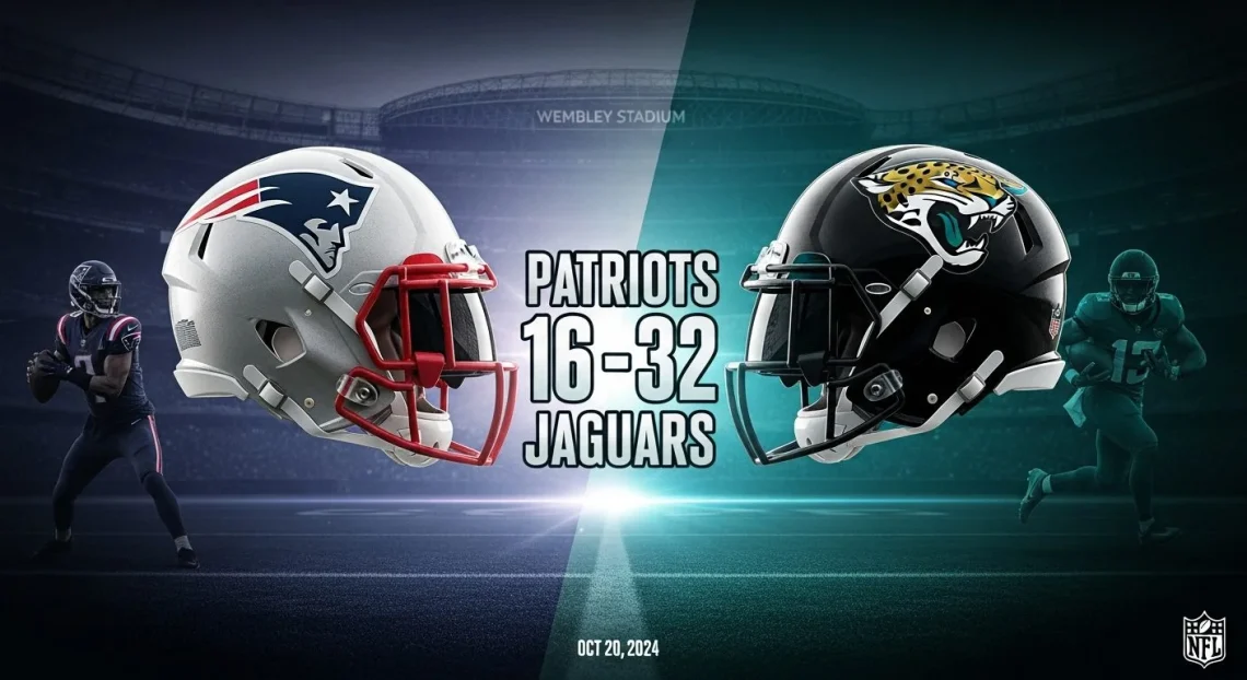 New England Patriots vs Jacksonville Jaguars Match Player Stats