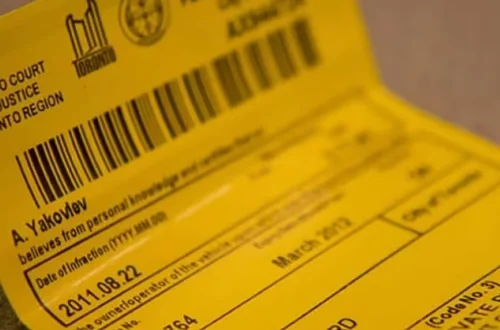 Traffic Tickets in Ontario